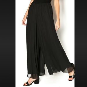 🆕 NWT Chiffon Palazzo Evening Dress Pants